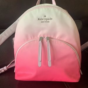 Kate Spade Karissa Nylon Medium Pink Backpack NWT